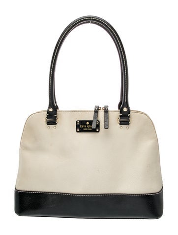Leather Top Handle Bag