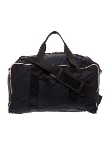 Saffiano Leather Weekender Bag