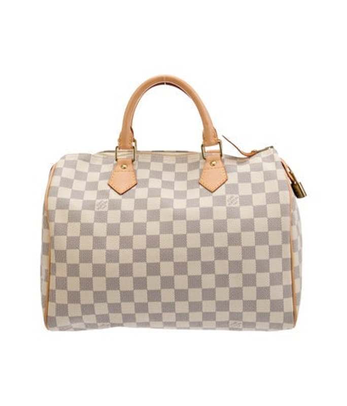 Louis Vuitton Vuitton Damier Azur Speedy 30