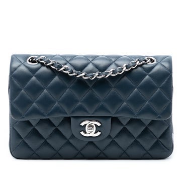 Lambskin Small Classic Lambskin Double Flap