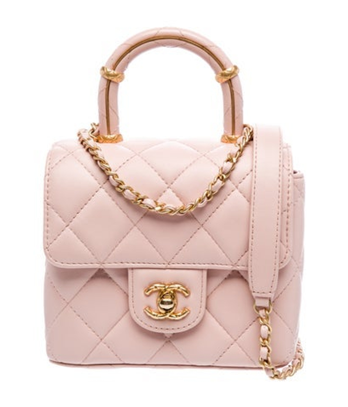 Chanel Mini Crush Top Handle Flap Bag