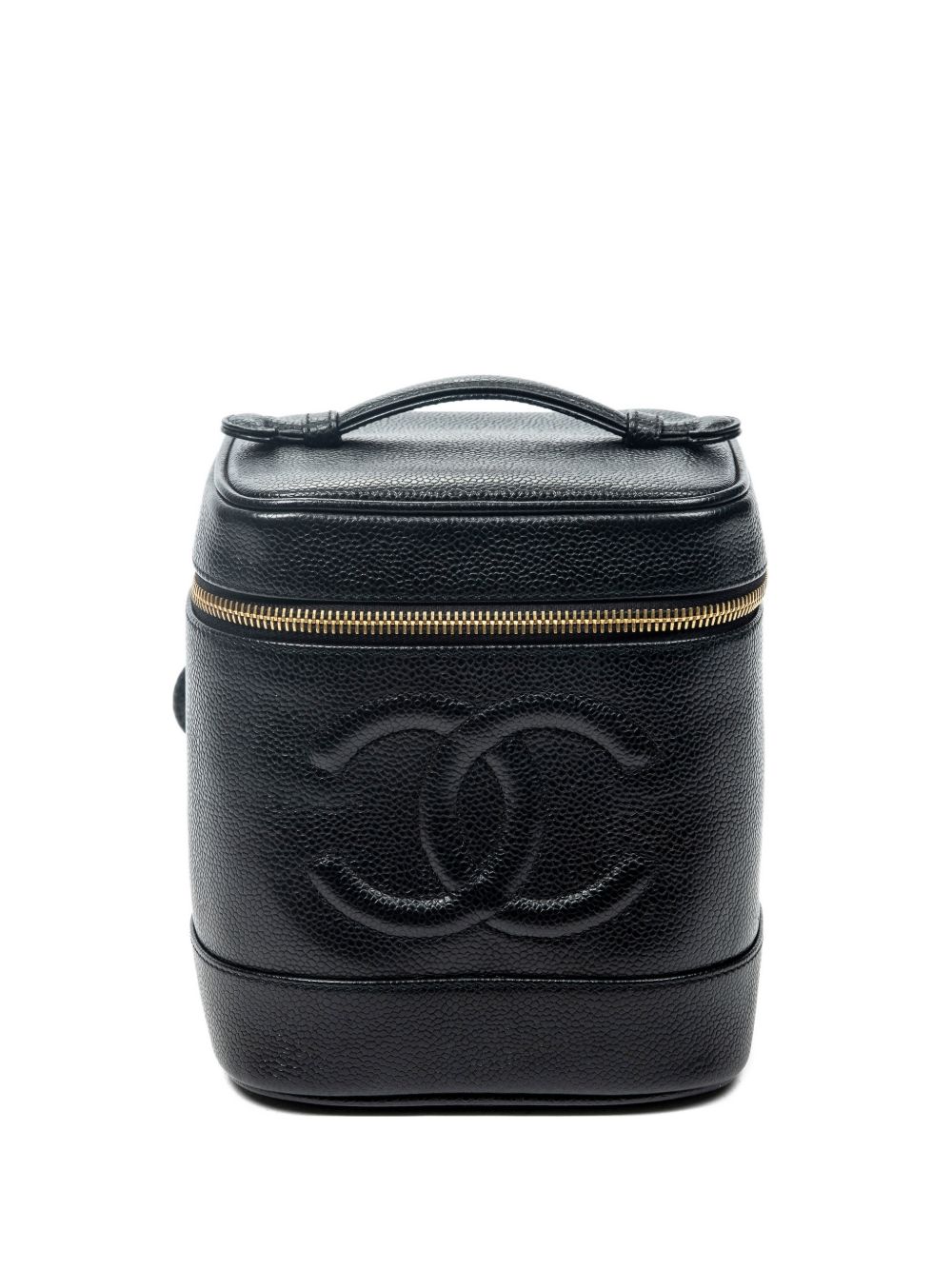 logo-detail cosmetic bag