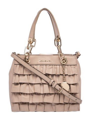 Leather Top Handle Bag