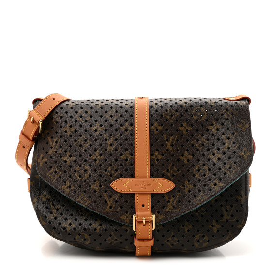 Louis Vuitton Monogram SC Flore Saumur Teal