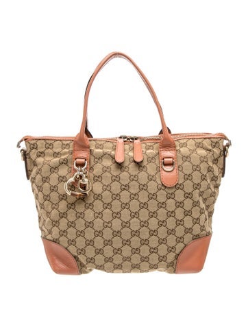 GG Canvas Top Handle Bag