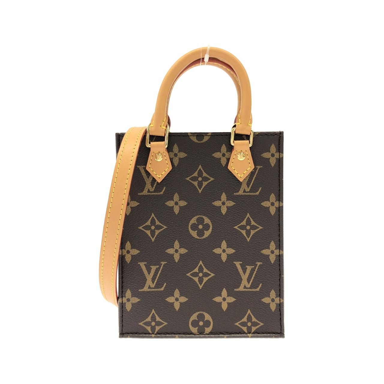 Louis Vuitton Monogram Petite Sac Plat M81295 Bag