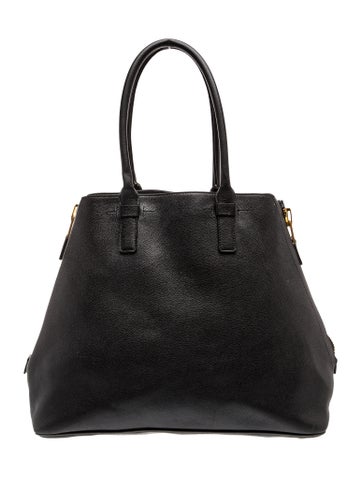 Leather Top Handle Bag