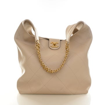 Lambskin Chain Hobo Medium