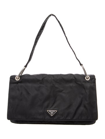 Prada Tessuto Nylon Shoulder Bag Vintage