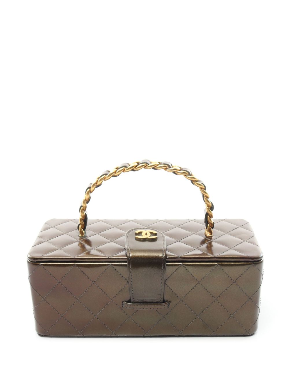 1994-1996 CC diamond-quilted vanity handbag