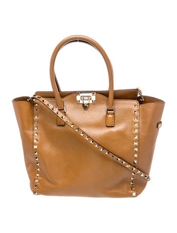 Rockstud Top Handle Bag