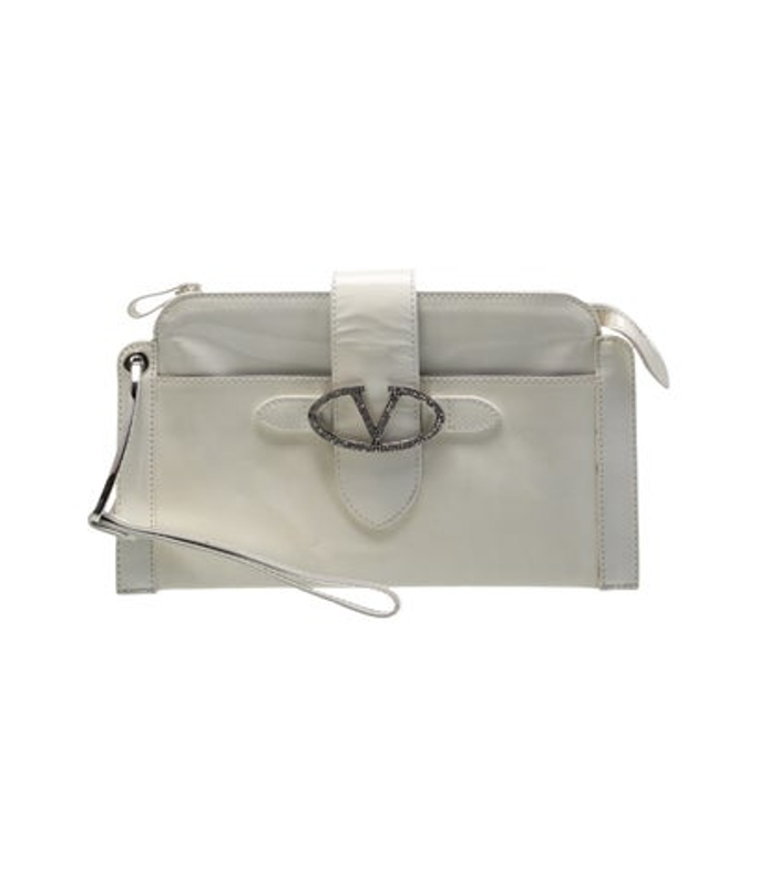 Valentino Patent Leather Clutch