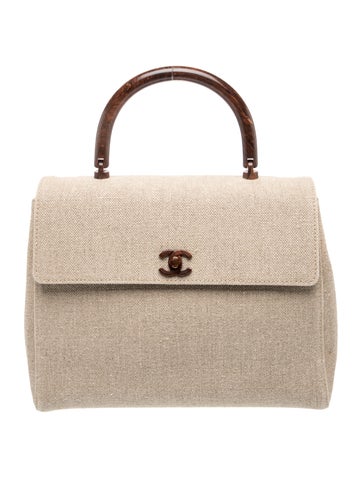 Canvas Kelly Bag
