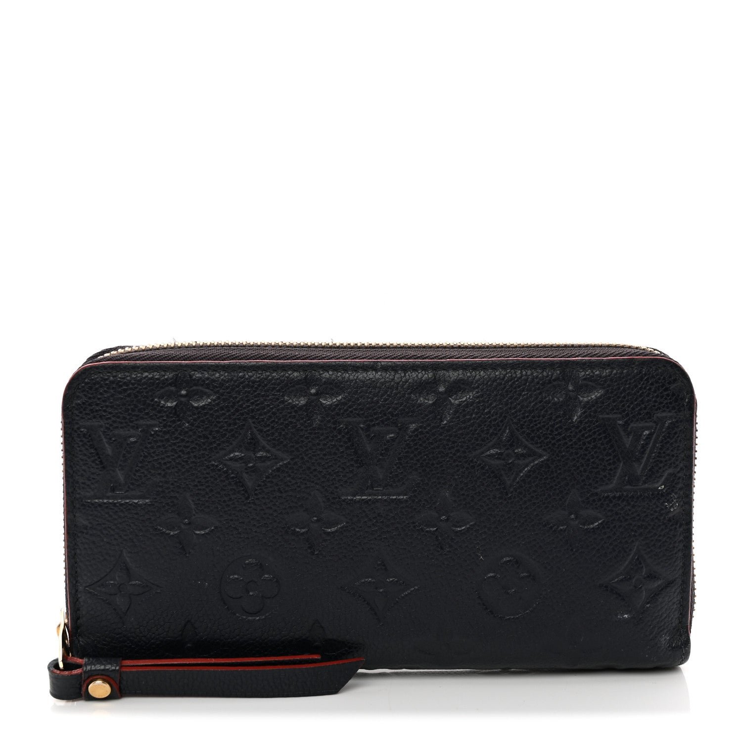 Louis Vuitton Empreinte Zippy Wallet Marine Rouge