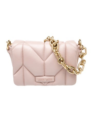 Miu Miu Leather Shoulder Bag