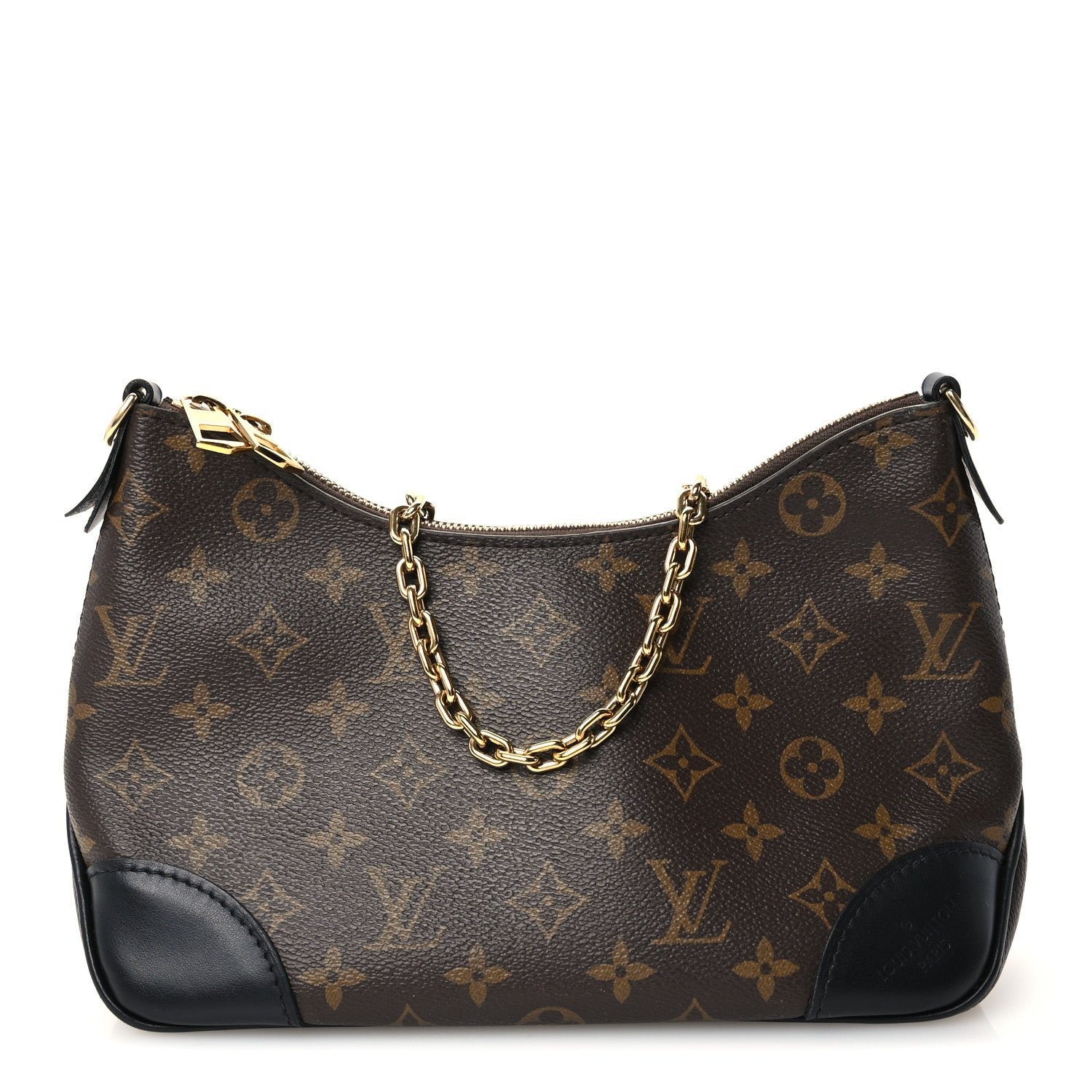 Louis Vuitton Monogram Boulogne NM Black