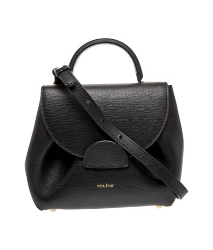 Polene Leather Messenger Bag