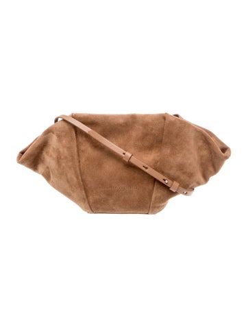 Brunello Cucinelli Suede Clutch w/ Tags