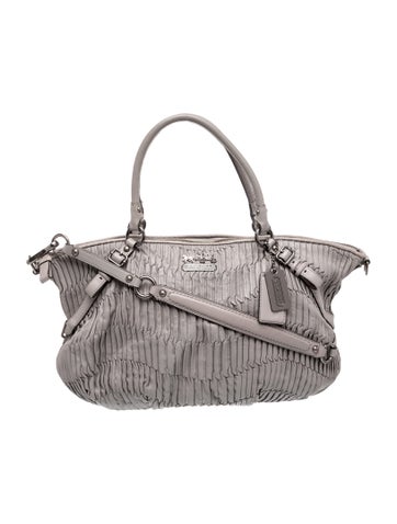 Leather Top Handle Bag