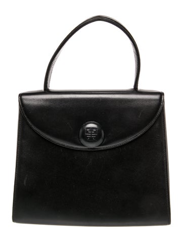 Leather Top Handle Bag Vintage