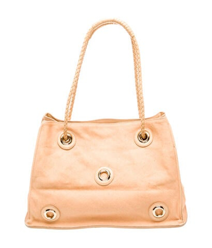 Bottega Veneta Veneta Canvas Shoulder Bag