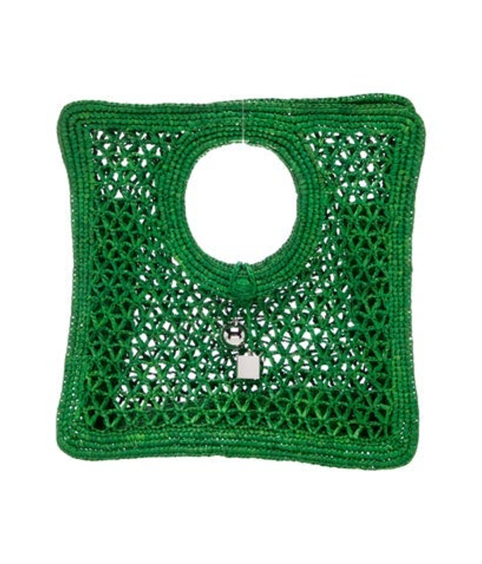 Jacquemus Raffia Clutch W Tags