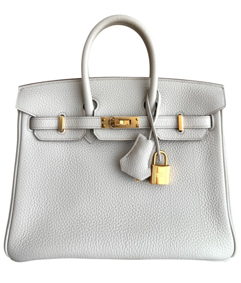 Beton Togo Birkin 25 Gold Hardware, 2022