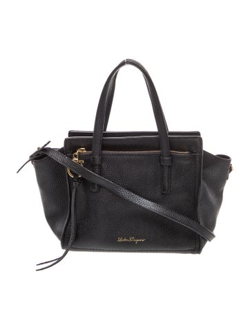 Leather Top Handle Bag
