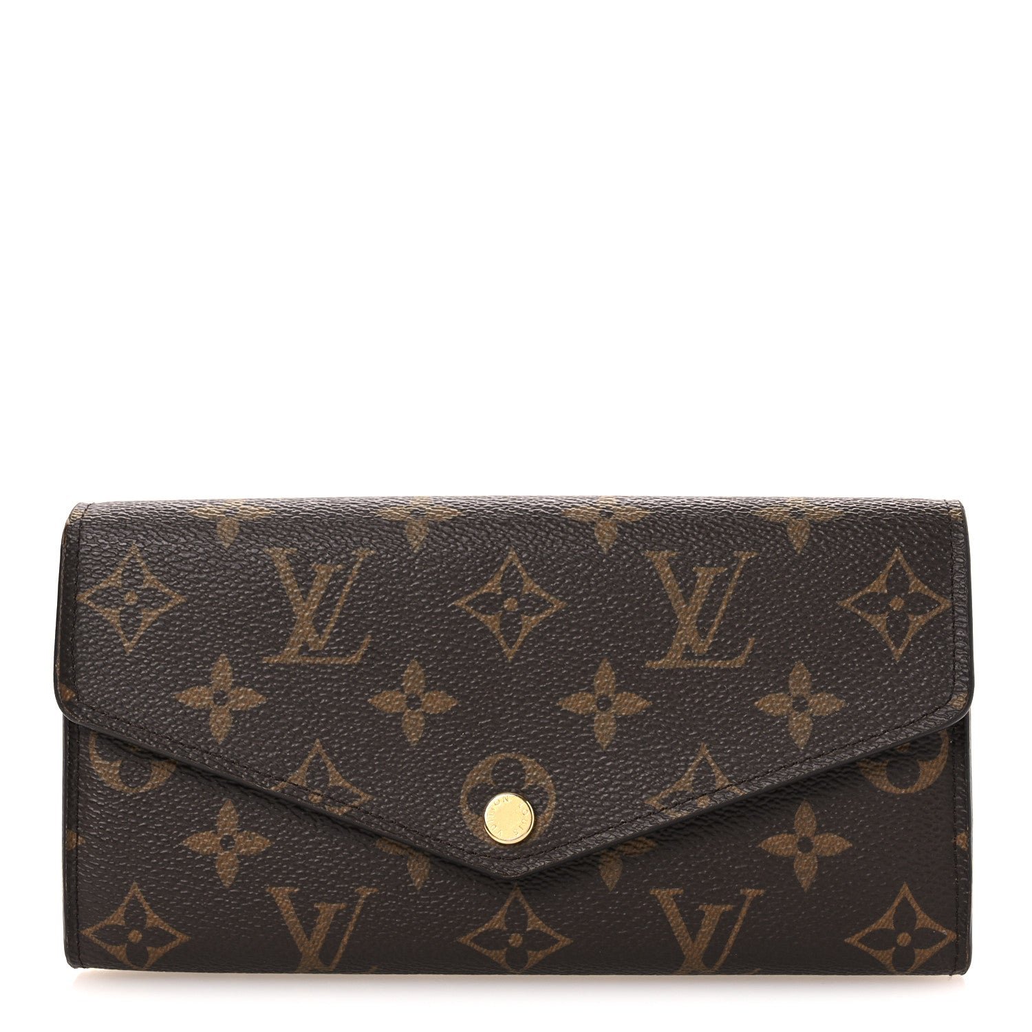 Louis Vuitton Monogram Sarah Wallet NM Coquelicot