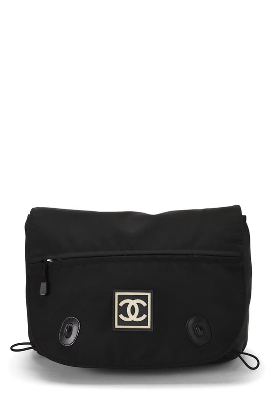 Black Nylon Sportline Messenger