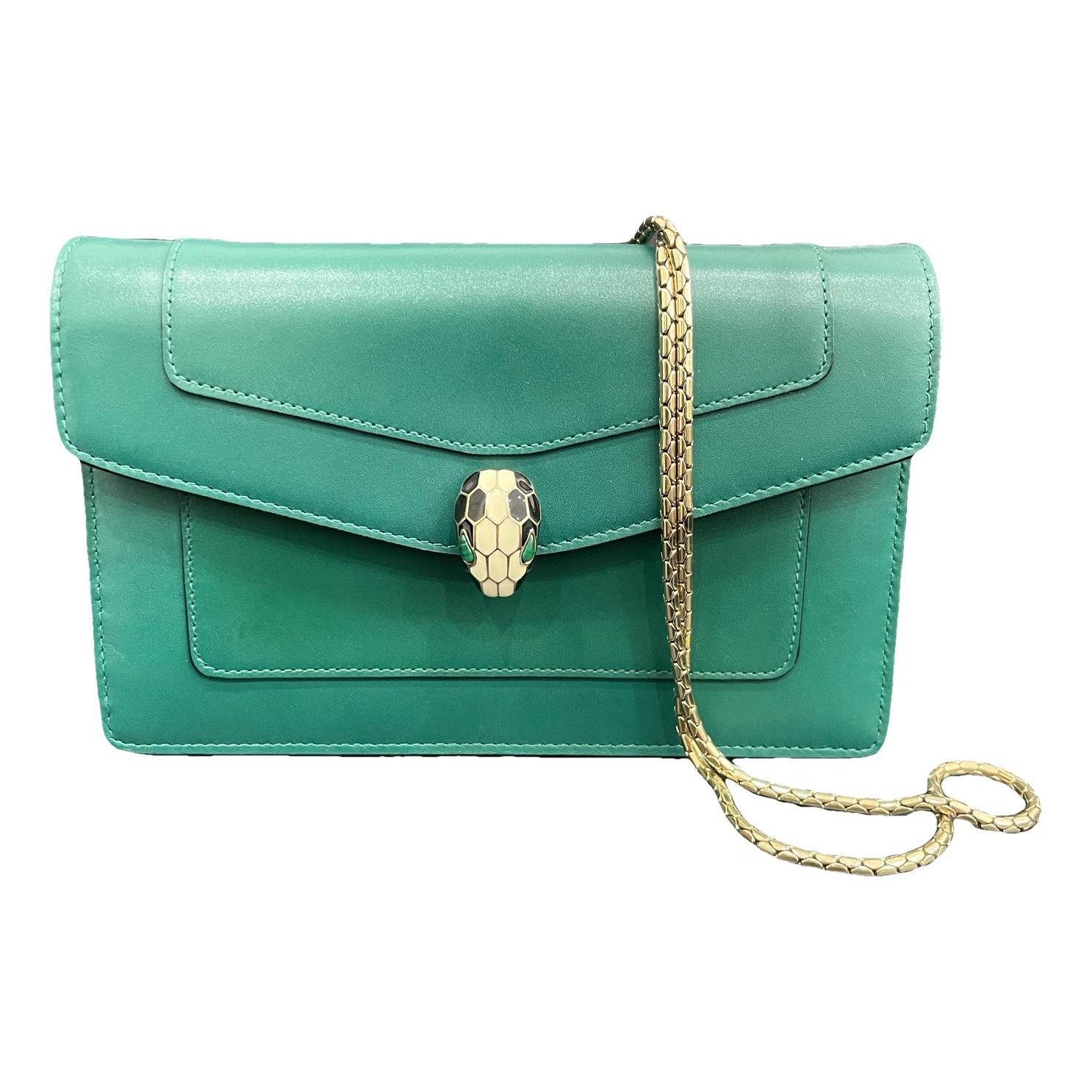 Serpenti leather crossbody bag