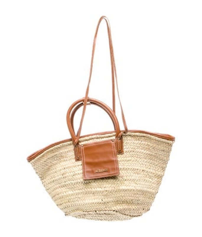 Jacquemus Straw Bucket Bag