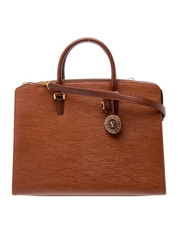 Leather Top Handle Bag Vintage