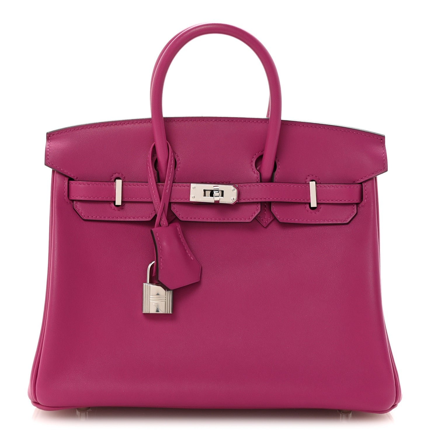 Hermes Hermes Swift Birkin 25 Rose Pourpre