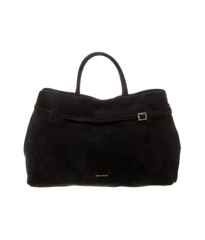 Manu Atelier Atelier Suede Top Handle Bag