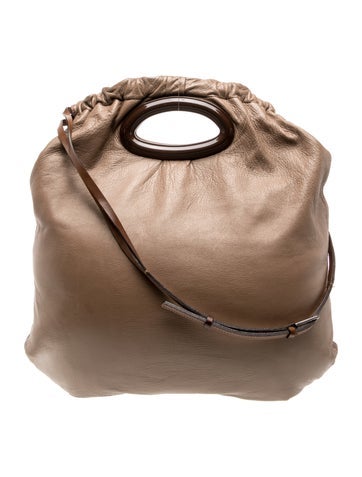 Leather Bucket Bag
