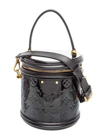 LV Monogram Vernis Patent Leather Cannes Handle Bag