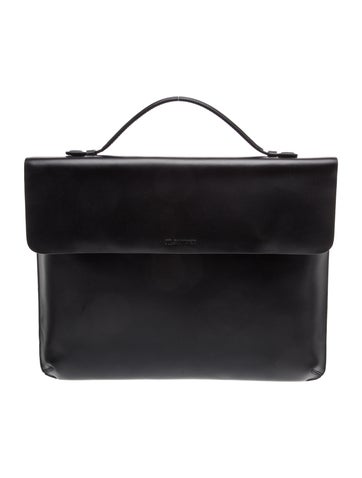 Jil Sander Leather Top Handle Bag
