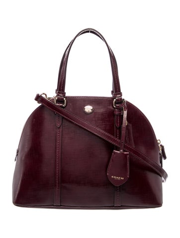 Saffiano Leather Top Handle Bag