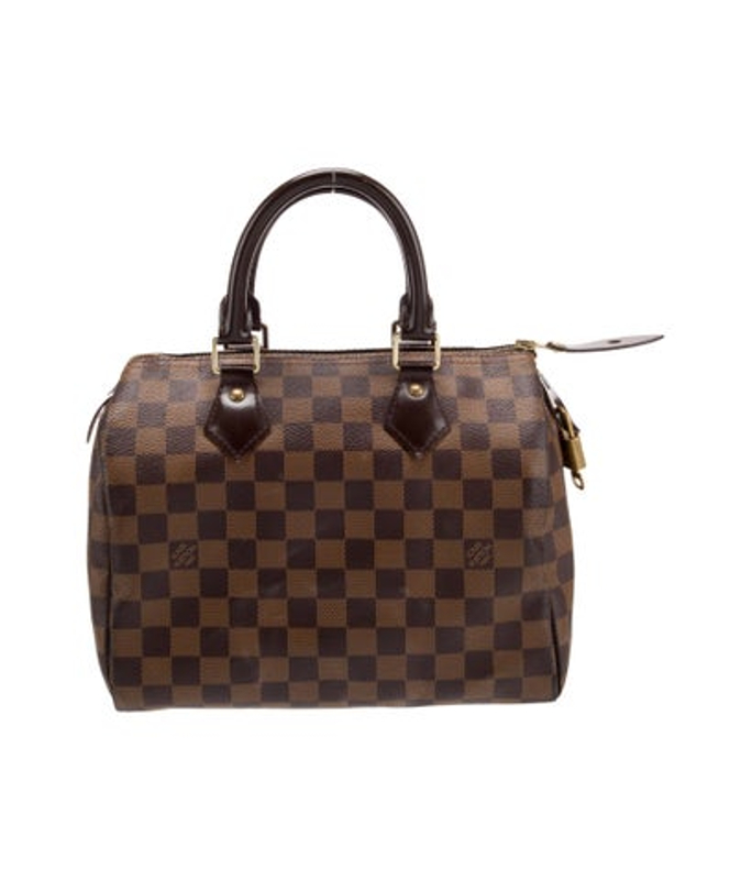 Louis Vuitton Vuitton Damier Ebene Speedy 25