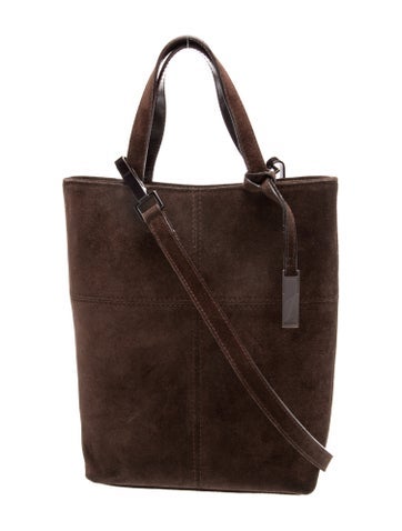 Suede Shoulder Bag Vintage