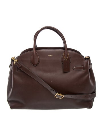 Leather Soft Empire Carryall 40