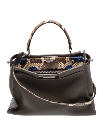 Leather Peekaboo Medium