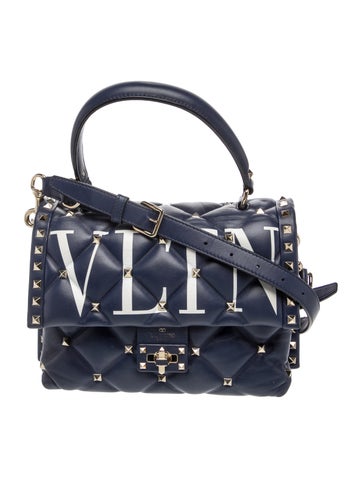 Rockstud Top Handle Bag