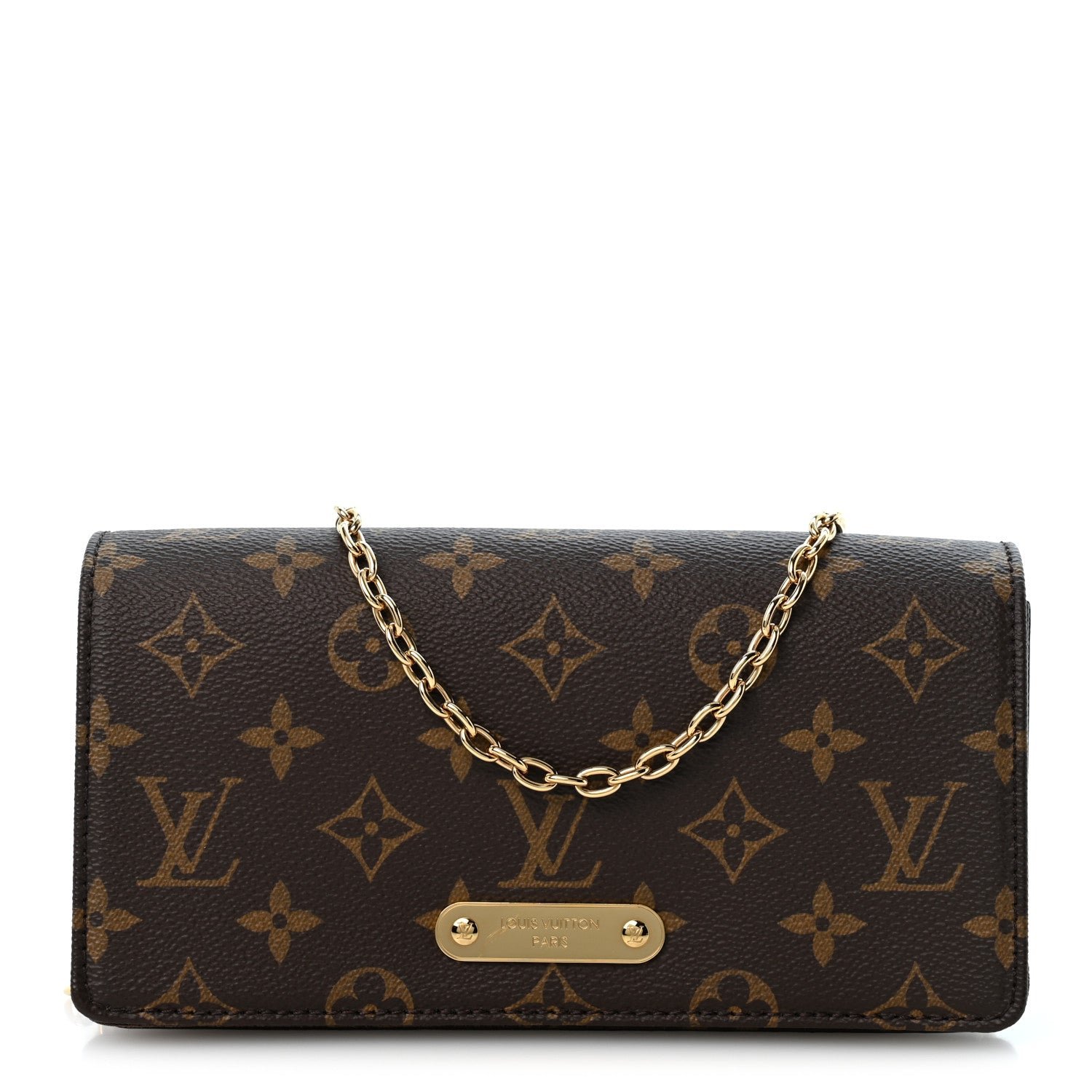 Louis Vuitton Monogram Lily Wallet On Chain