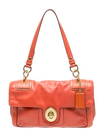 Coach Leather Shoulder Bag