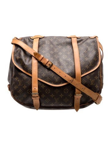 LV Monogram Saumur 43