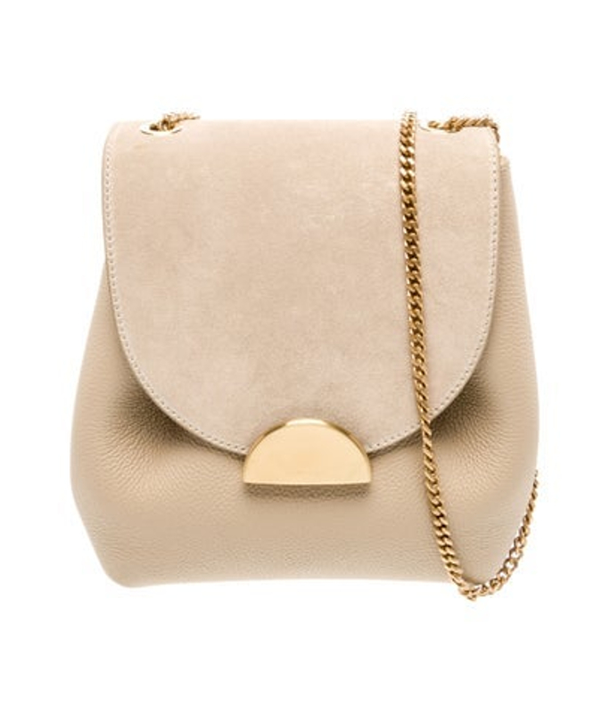 Polene Leather Crossbody Bag