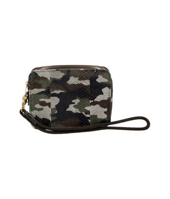 Alexander McQueen Mcqueen Snakeskin Clutch
