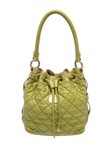 MCM Leather Bucket Bag Vintage